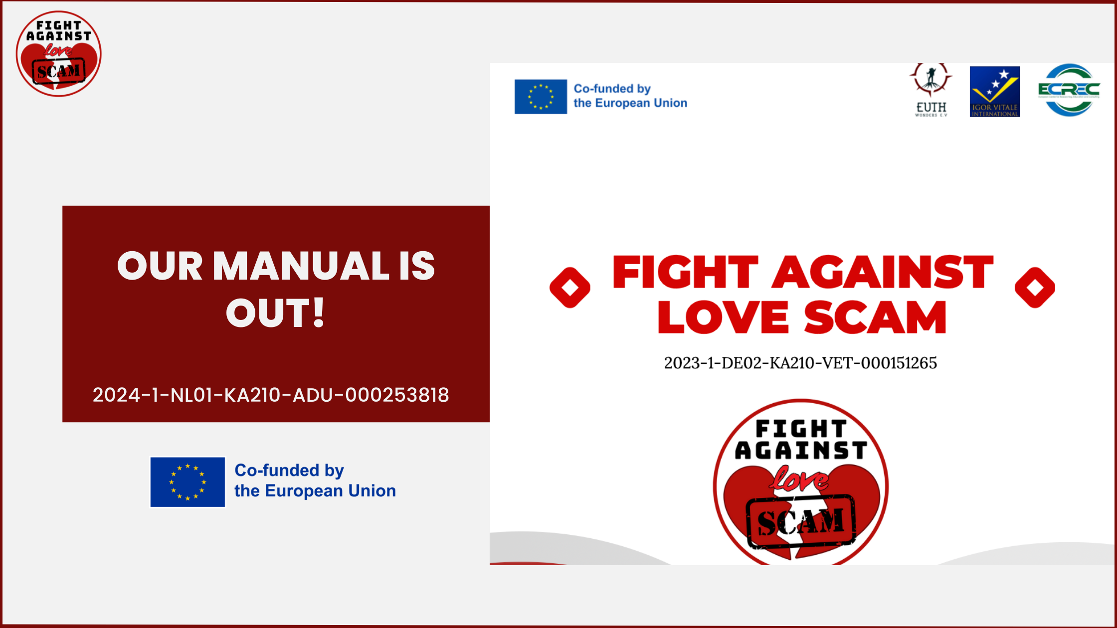 Our manual is out!