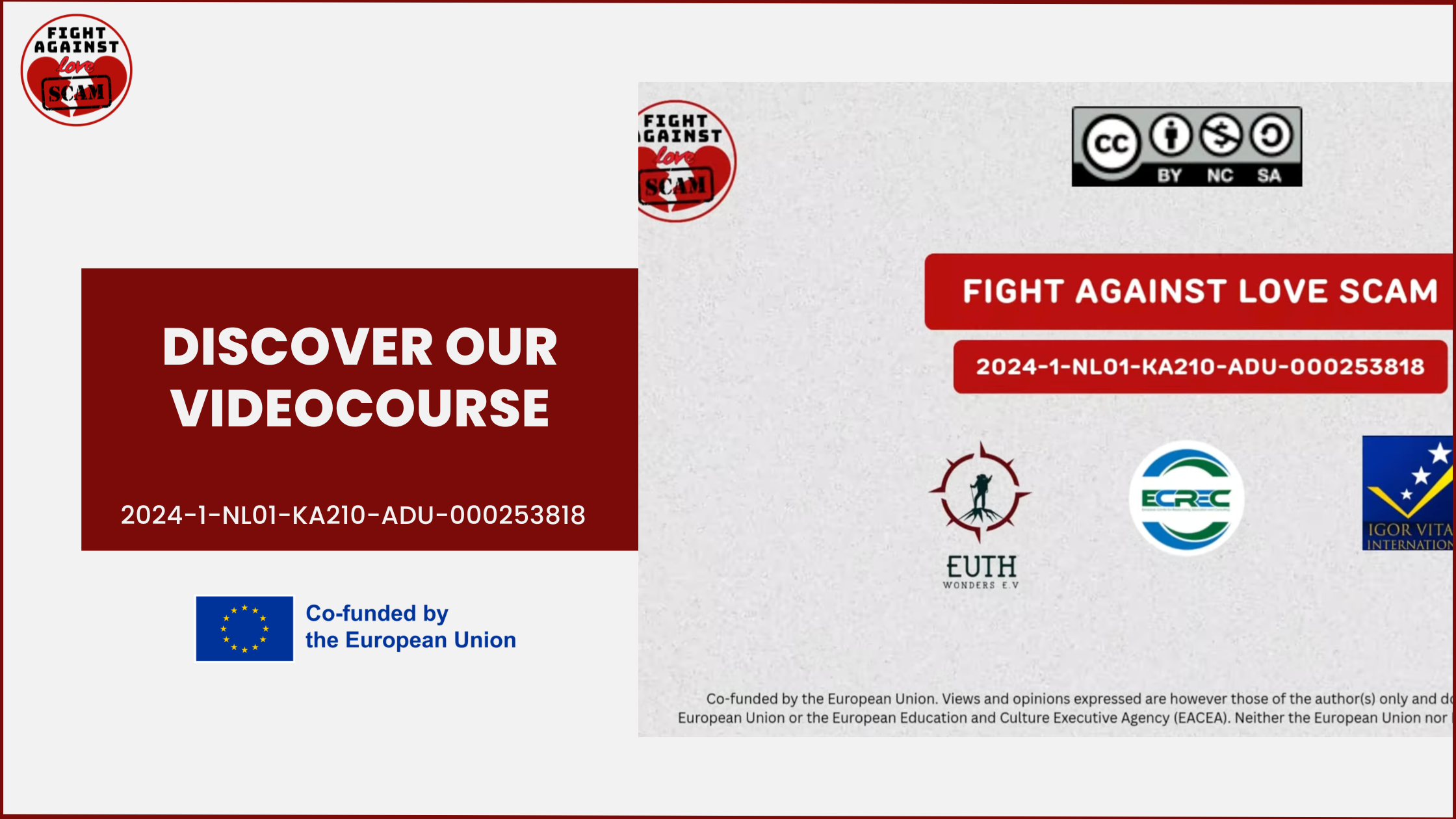 Discover our online course on love scam prevention