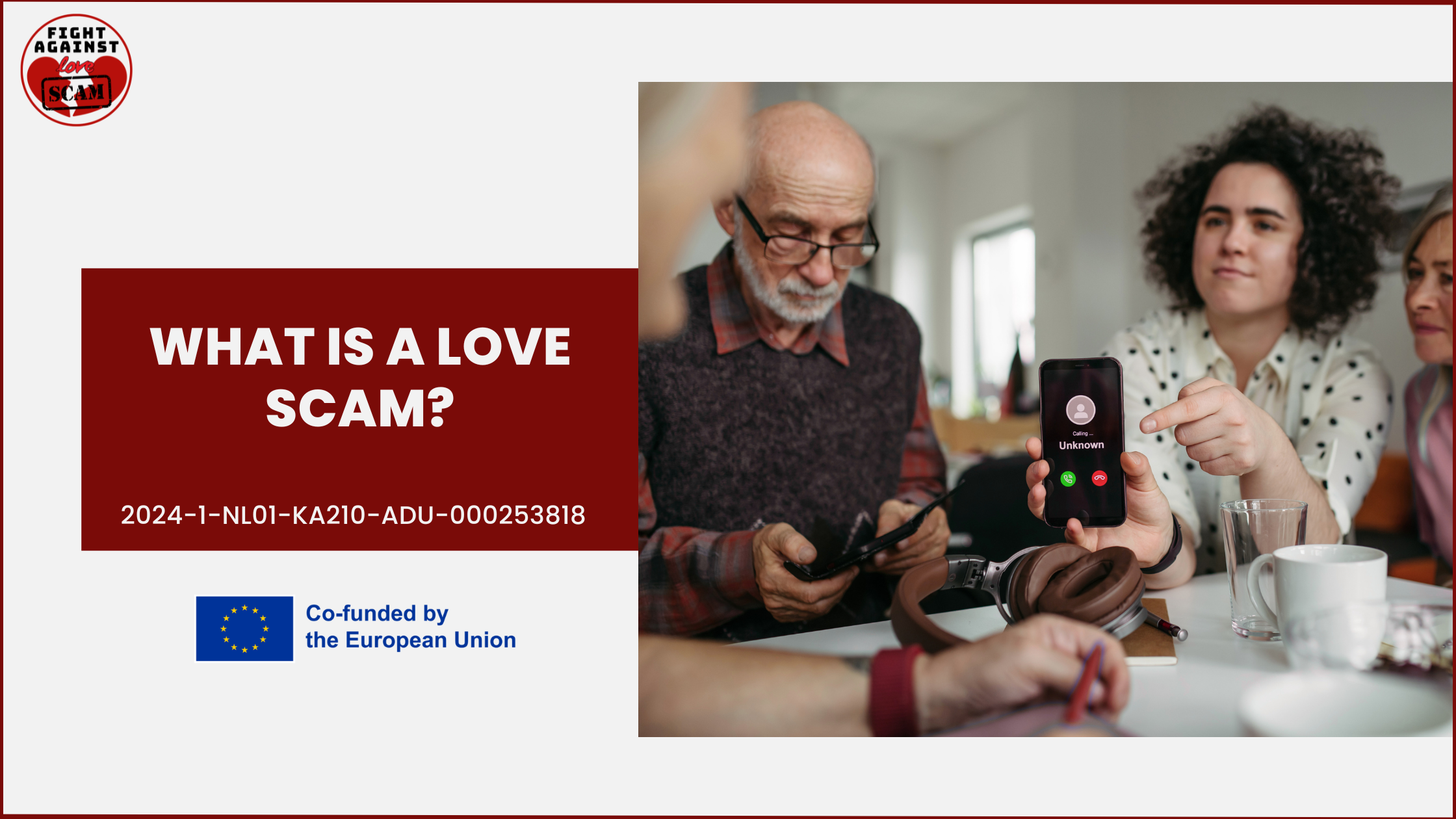 What is a love scam?